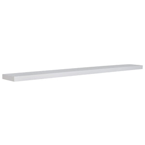 Barney 75" Floating Shelf/Shelving in White