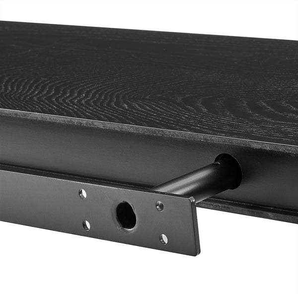 Barney 75" Floating Shelf/Shelving in Matte Black