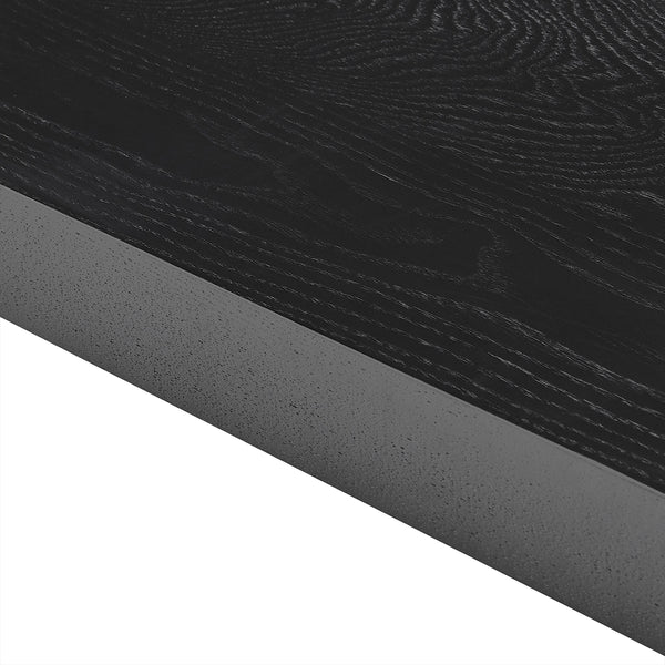 Barney 75" Floating Shelf/Shelving in Matte Black