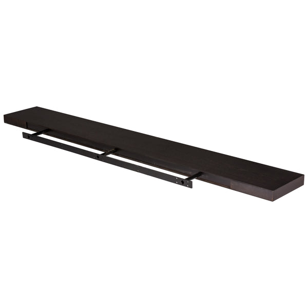 Barney 75" Floating Shelf/Shelving in Wenge