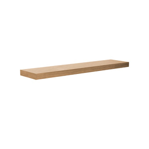 Barney 43" Floating Shelf/Shelving in Natural White Oak Veneer