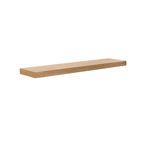 Barney 43" Floating Shelf/Shelving in Natural White Oak Veneer