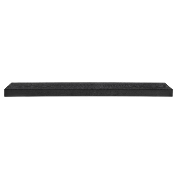 Barney 43" Floating Shelf/Shelving in Matte Black