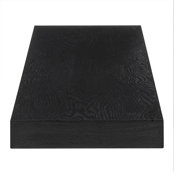 Barney 43" Floating Shelf/Shelving in Matte Black
