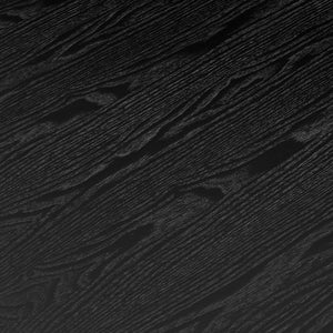 Abby 63" Rectangle Table in Matte Black