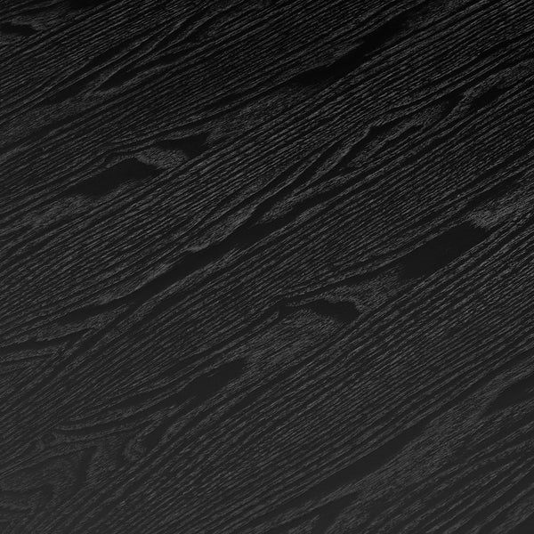 Abby 63" Rectangle Table in Matte Black