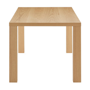 Abby 63" Rectangle Table in American Natural White Oak Veneer