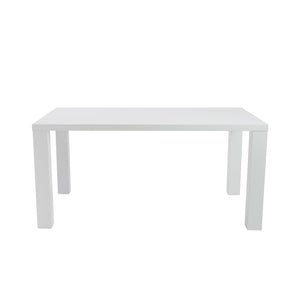 Abby 63" Dining Table in White