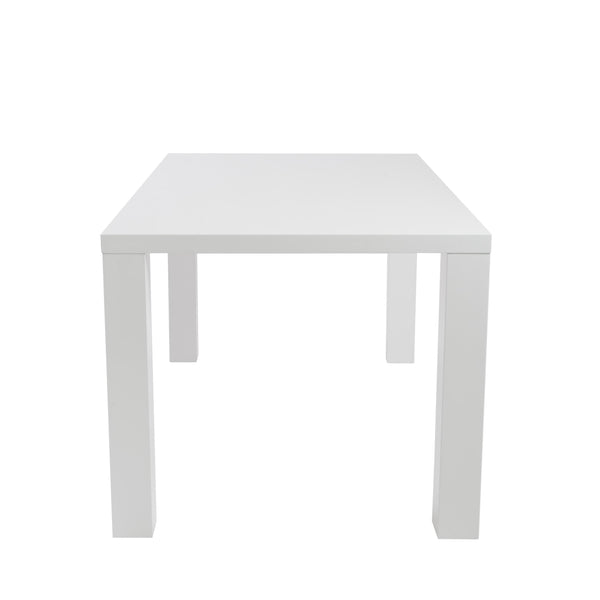 Abby 63" Dining Table in White