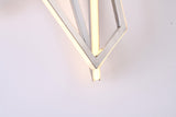 Bethel Chrome LED Wall Sconce in Stainless Steel & Acrylic