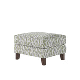 Fusion 703 Transitional Accent Chair Ottoman 703 Hansel Apple Cocktail Ottoman