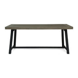 Raphael Outdoor Acacia Wood Dining Table