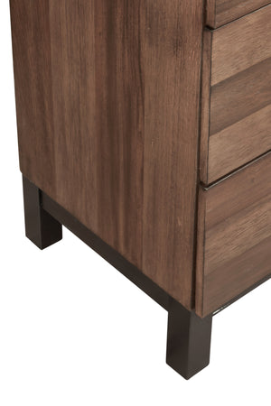 Weston Dresser - Rustic Pine Finish, 6 Spacious Drawers & Felt Lining for Cozy Bedroom Storage
