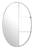 Zuo Modern Latitude Steel, MDF, Glass Modern Commercial Grade Mirror Antique Bronze Steel, MDF, Glass