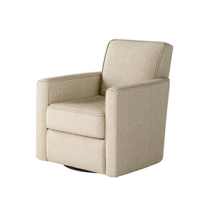 Fusion 402G-C Transitional Swivel Glider Chair 402G-C Sugarshack Oatmeal Swivel Glider