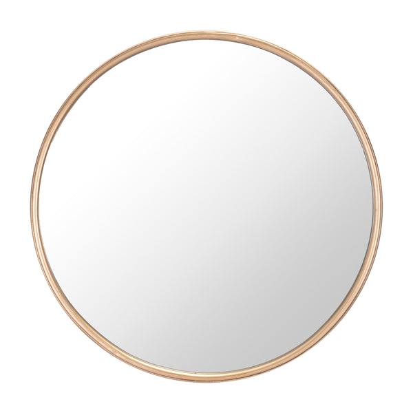 Zuo Modern Large Steel, MDF, Glass Modern Commercial Grade Mirror Gold Steel, MDF, Glass