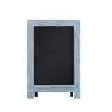 English Elm EE1000 Rustic Commercial Grade Magnetic Tabletop Chalkboard - Set of 10 Rustic Blue EEV-10544