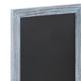English Elm EE1001 Rustic Commercial Grade Magnetic Wall Mounted Chalkboard - Set of 10 Rustic Blue EEV-10545