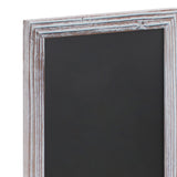 English Elm EE1001 Rustic Commercial Grade Magnetic Wall Mounted Chalkboard - Set of 10 White Wash EEV-10546