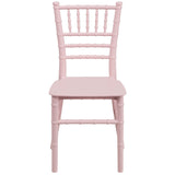 English Elm EE2088 Traditional Commercial Grade Kids Chiavari Chair Pink EEV-14864