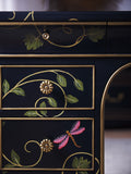 Studio Designs Enchantment Hand-Painted Double Pedestal Desk