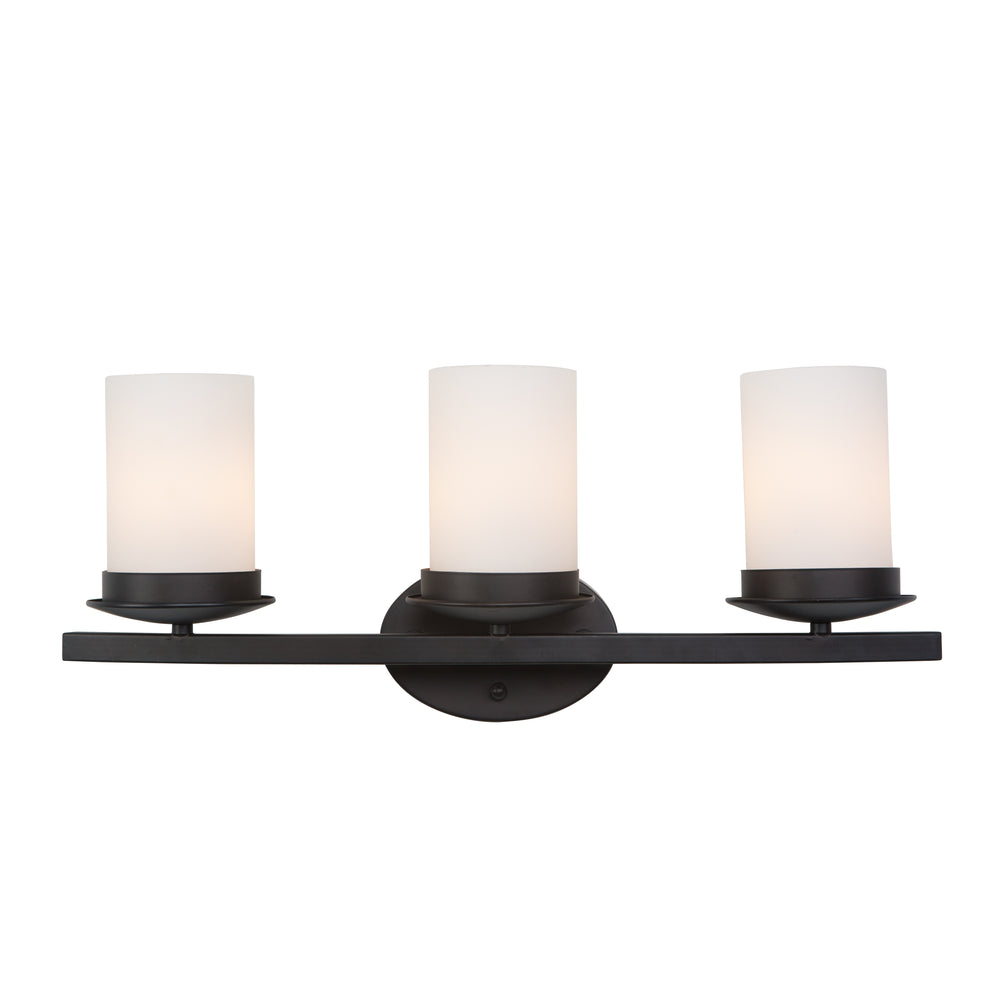 Yosemite Home Decor Columbia Rock Collection Three Lights Vanity 101-3V-ORB-YHD