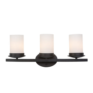 Yosemite Home Decor Columbia Rock Collection Three Lights Vanity 101-3V-ORB-YHD