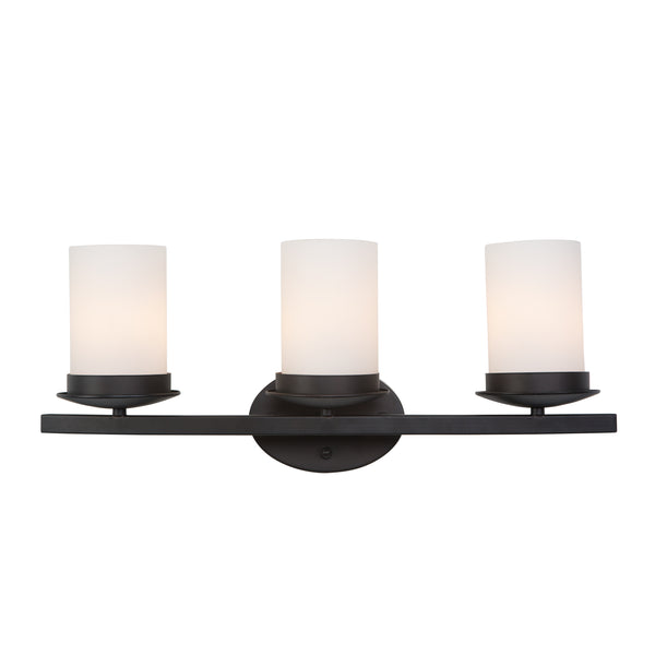 Yosemite Home Decor Columbia Rock Collection Three Lights Vanity 101-3V-ORB-YHD