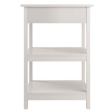 Winsome Wood Delta Home Office Printer Stand, White 10121-WINSOMEWOOD