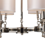 Pembroke 31'' Wide 6-Light Chandelier - Polished Nickel