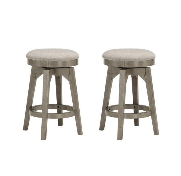 ECI Furniture Pine Crest Bar Complete, Pine & Burnished Gray Distressed Pine & Burnished Gray Hardwood solids and veneers