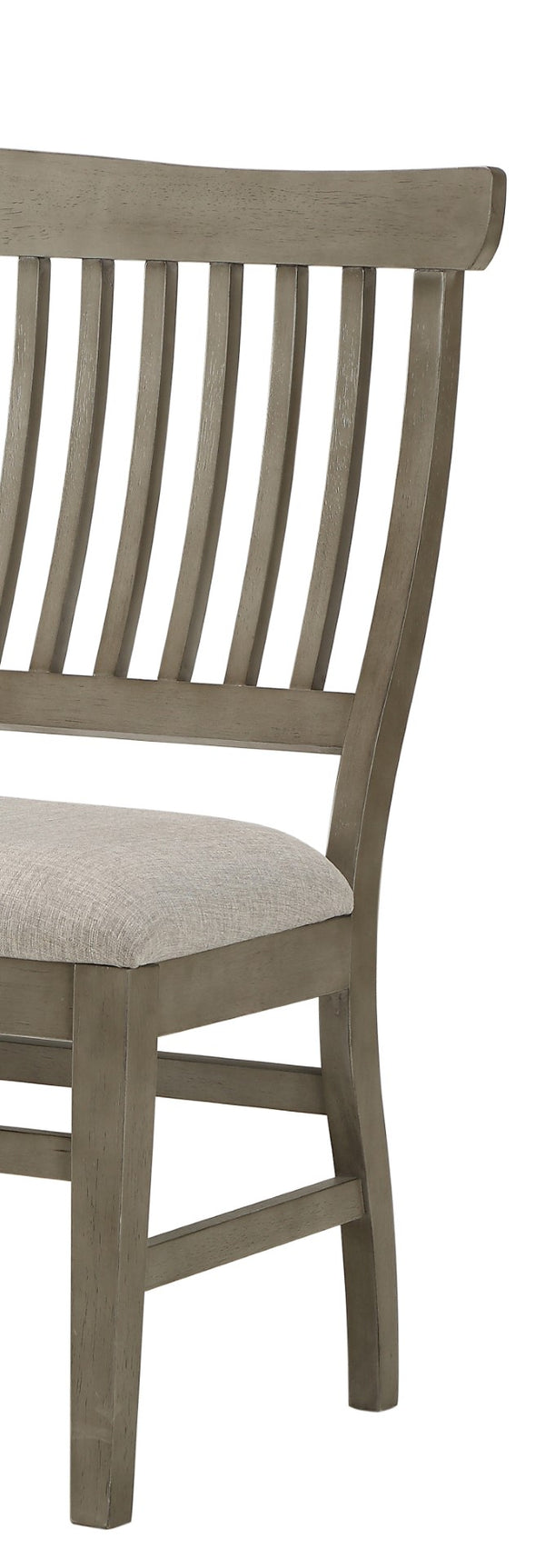 ECI Furniture Pine Crest Tulip Bench, Pine & Burnished Gray Distressed Pine & Burnished Gray Hardwood solids and veneers