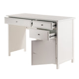 Winsome Wood Delta Home Office Writing Desk, White 10147-WINSOMEWOOD