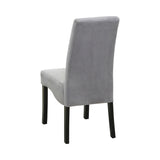 Stanton Modern Upholstered Side Chairs Grey (Set of 2)