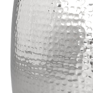 Zuo Modern Solo Aluminum Modern Commercial Grade Side Table Silver Aluminum