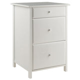 Winsome Wood Delta Home Office File Cabinet, White 10321-WINSOMEWOOD