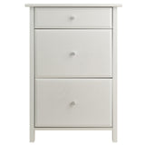 Winsome Wood Delta Home Office File Cabinet, White 10321-WINSOMEWOOD