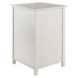 Winsome Wood Delta Home Office File Cabinet, White 10321-WINSOMEWOOD