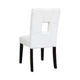 Anisa Casual Open Back Upholstered Dining Chairs (Set of 2)