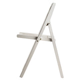Winsome Wood Robin 4-Piece Folding Chair Set, White 10415-WINSOMEWOOD