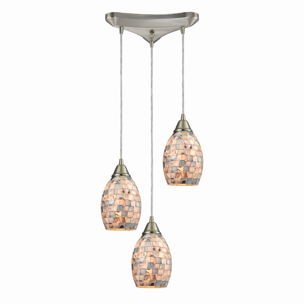 Capri Configurable Multi Pendant - Satin Nickel