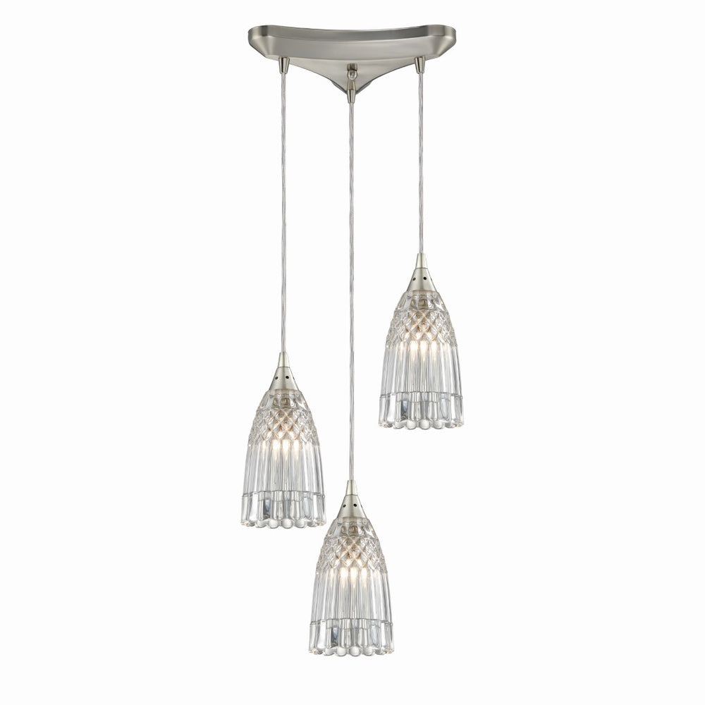 Kersey Configurable Multi Pendant - Satin Nickel