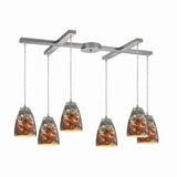 Abstractions Configurable Multi Pendant - Satin Nickel