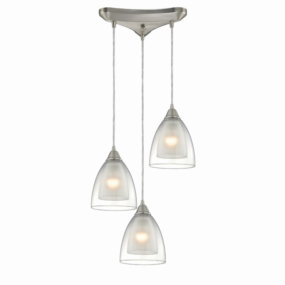 Layers Configurable Multi Pendant - Satin Nickel