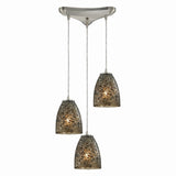 Fissure Configurable Multi Pendant - Satin Nickel