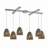 Fissure Configurable Multi Pendant - Satin Nickel