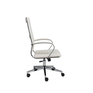 Brooklyn High Back Office Chair in White