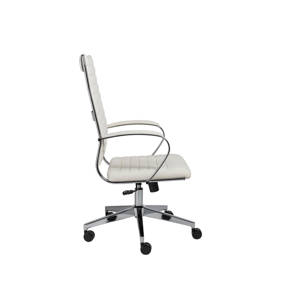 Brooklyn High Back Office Chair in White