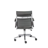 Brooklyn Low Back Office Chair in Gray