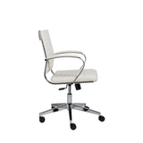 Brooklyn Low Back Office Chair in White